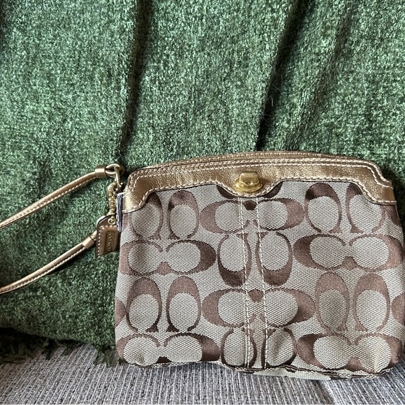 Coach gold evening bag - Picture 5 of 5